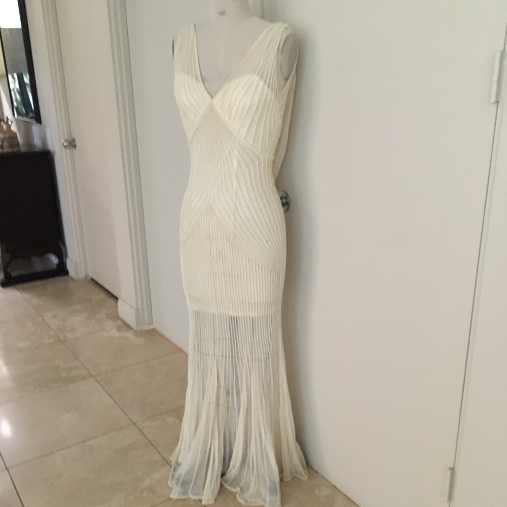 Re-listed VINTAGE 1995 ELECTRA CASADEI PEARL DRESS